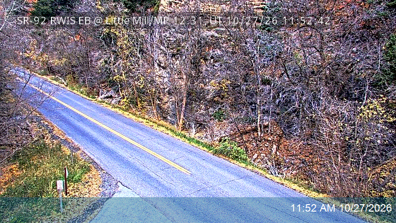 Alpine Loop / SR-92 RWIS EB @ Little Mill / MP 12.31, UT