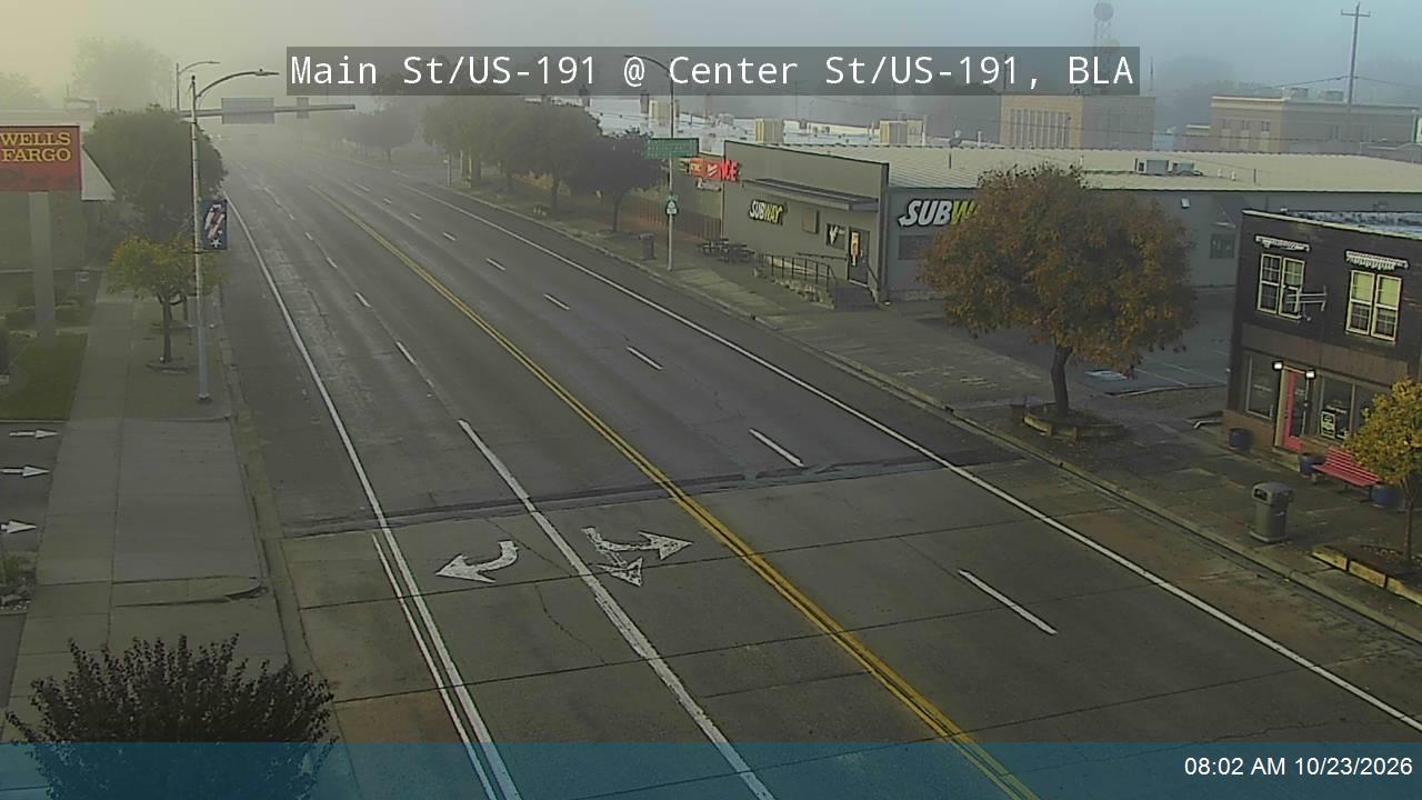 Main St / US-191 @ Center St / US-191, BLA
