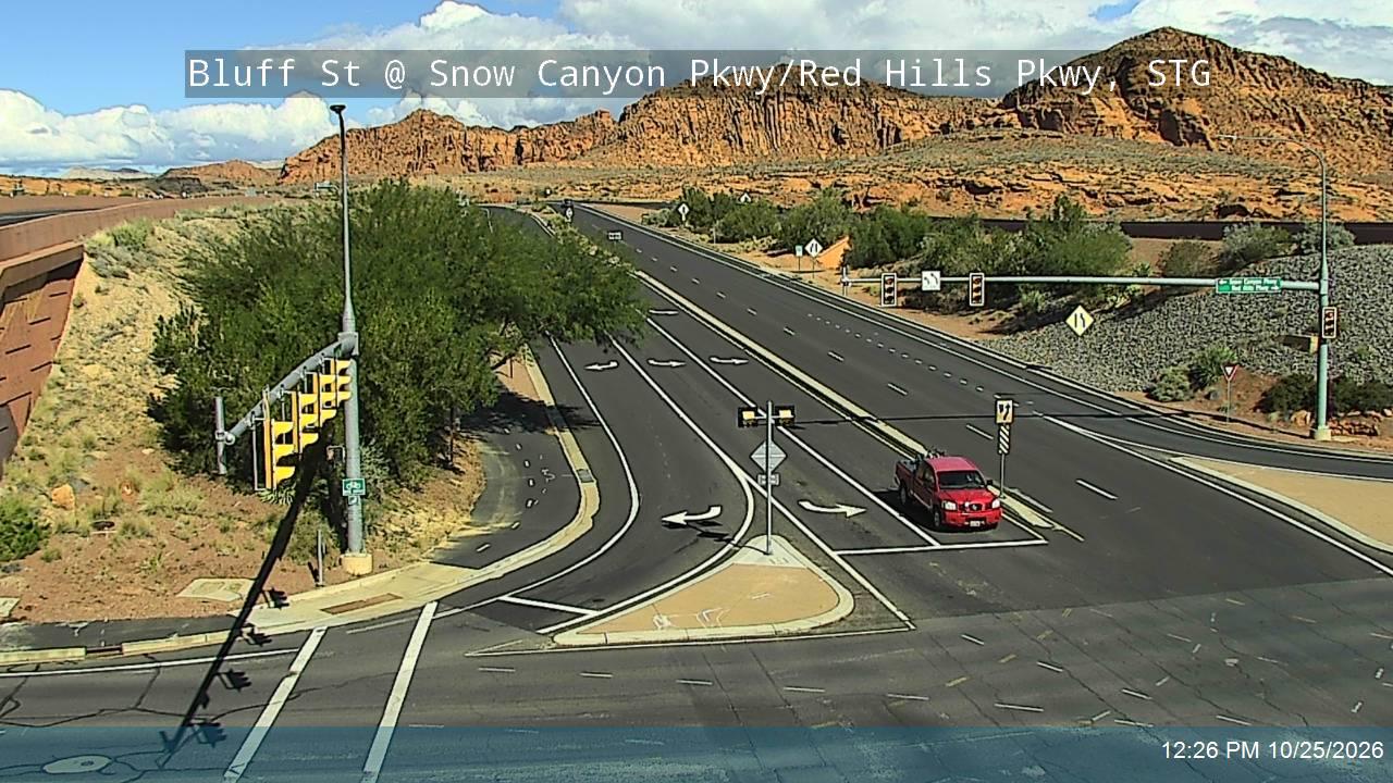 Bluff St / SR-18 @ Snow Canyon Pkwy / Red Hills Pkwy, STG