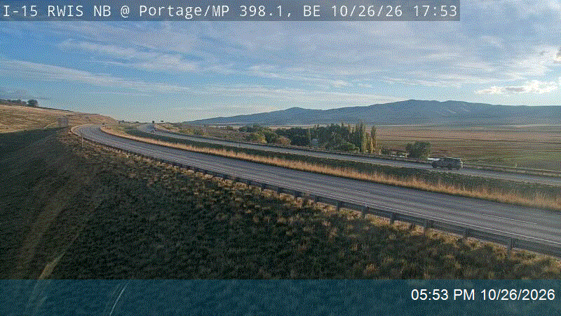 I-15 RWIS NB @ Portage / MP 398.06, BE