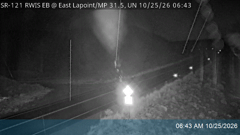 SR-121 RWIS EB @ East Lapoint / MP 31.45, UN
