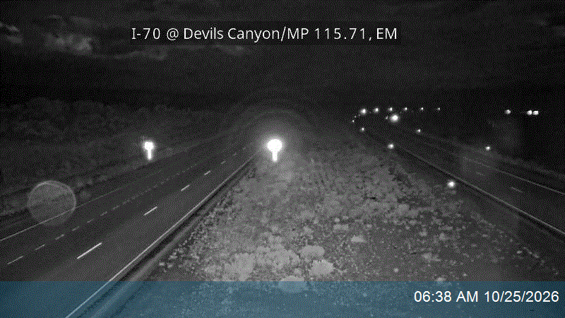 I-70 @ Devils Canyon / MP 115.71, EM