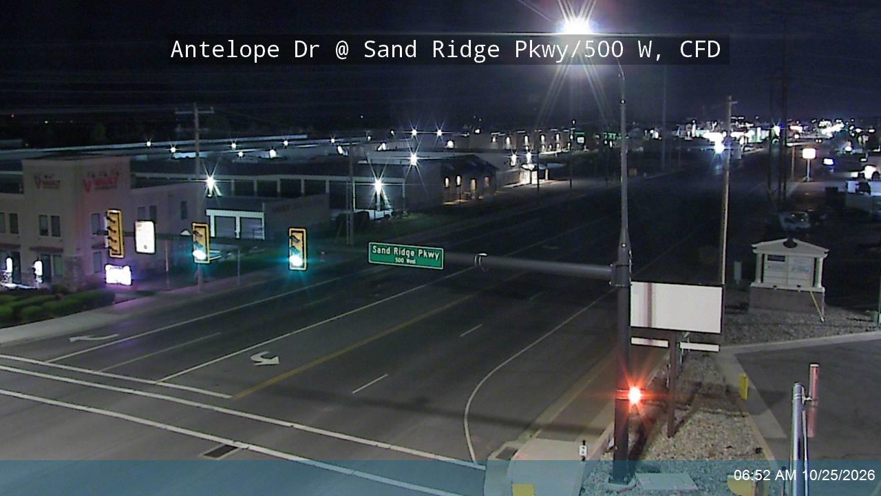 Antelope Dr / 1700 S / SR-108 @ Sand Ridge Pkwy / 500 W, CFD