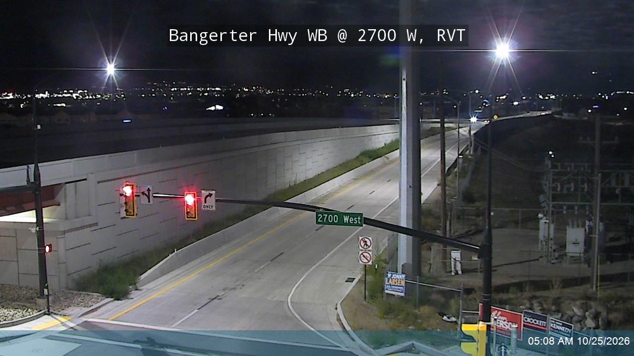 Bangerter Hwy / SR-154 WB @ 2700 W, RVT