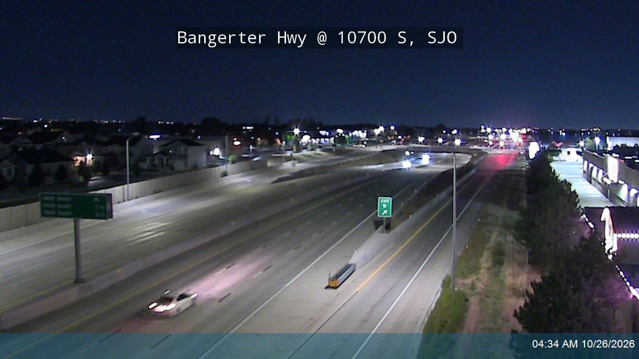 Bangerter Hwy / SR-154 @ 10700 S, SJO