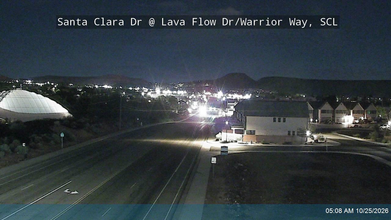 Santa Clara Dr @ Lava Flow Dr / Warrior Way, SCL