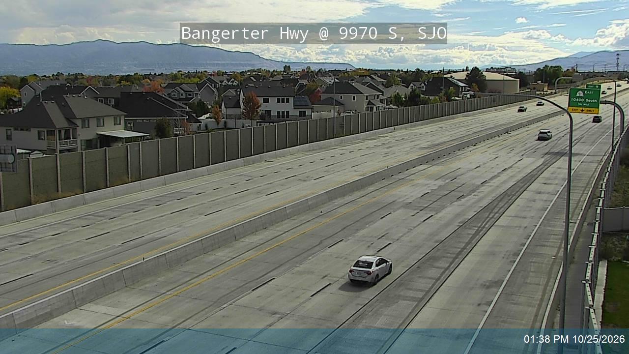 Bangerter Hwy / SR-154 @ 9970 S / MP 9.97, SJO