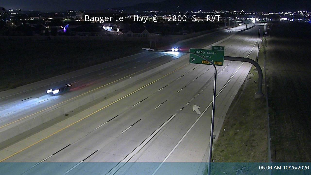 Bangerter Hwy / SR-154 @ 12800 S, RVT