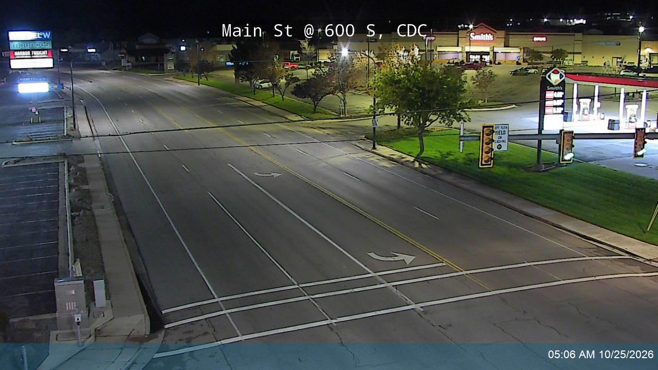 Main St / SR-130 @ 600 S, CDC