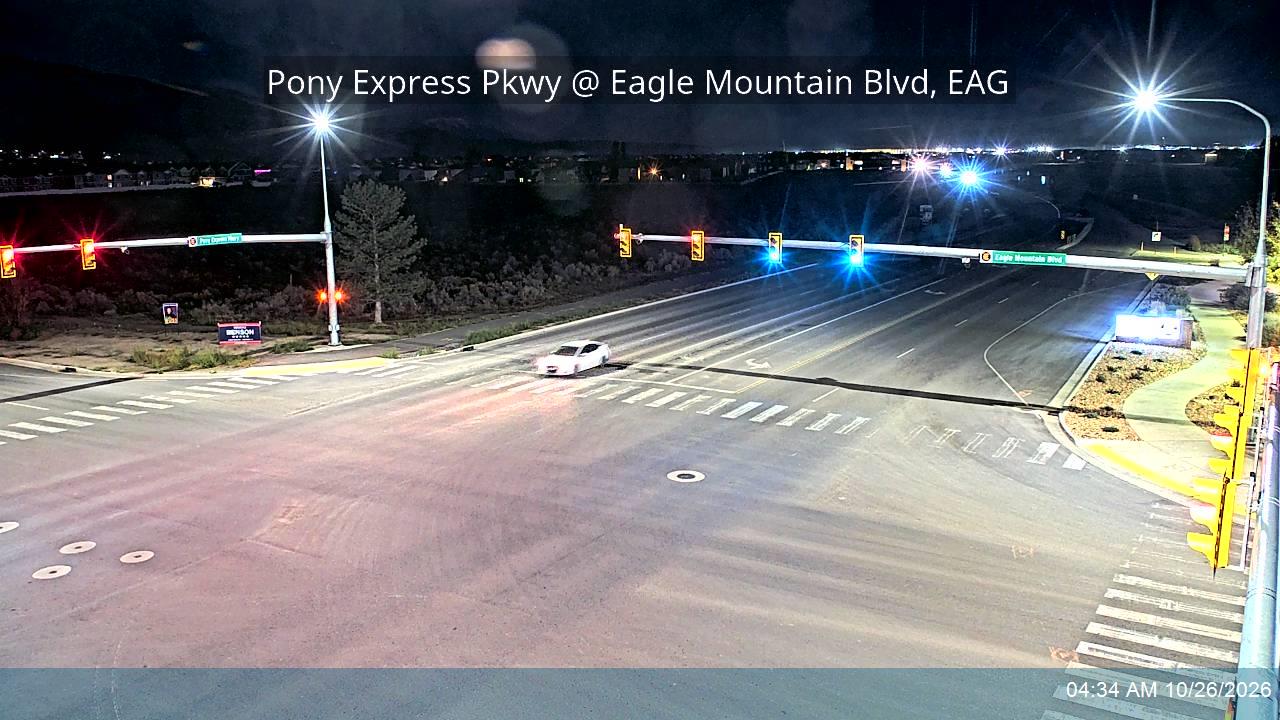 Pony Express Pkwy @ Eagle Mountain Blvd, EAG
