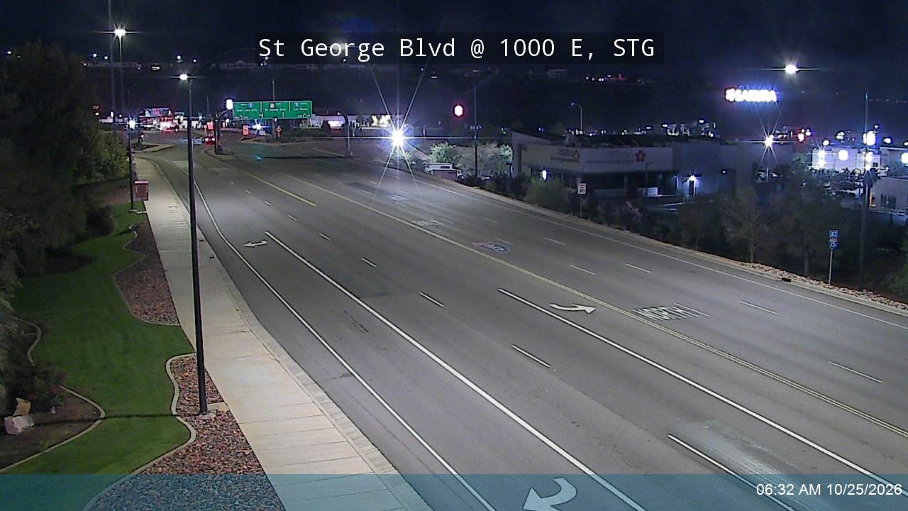 St George Blvd / SR-34 @ 1000 E, STG