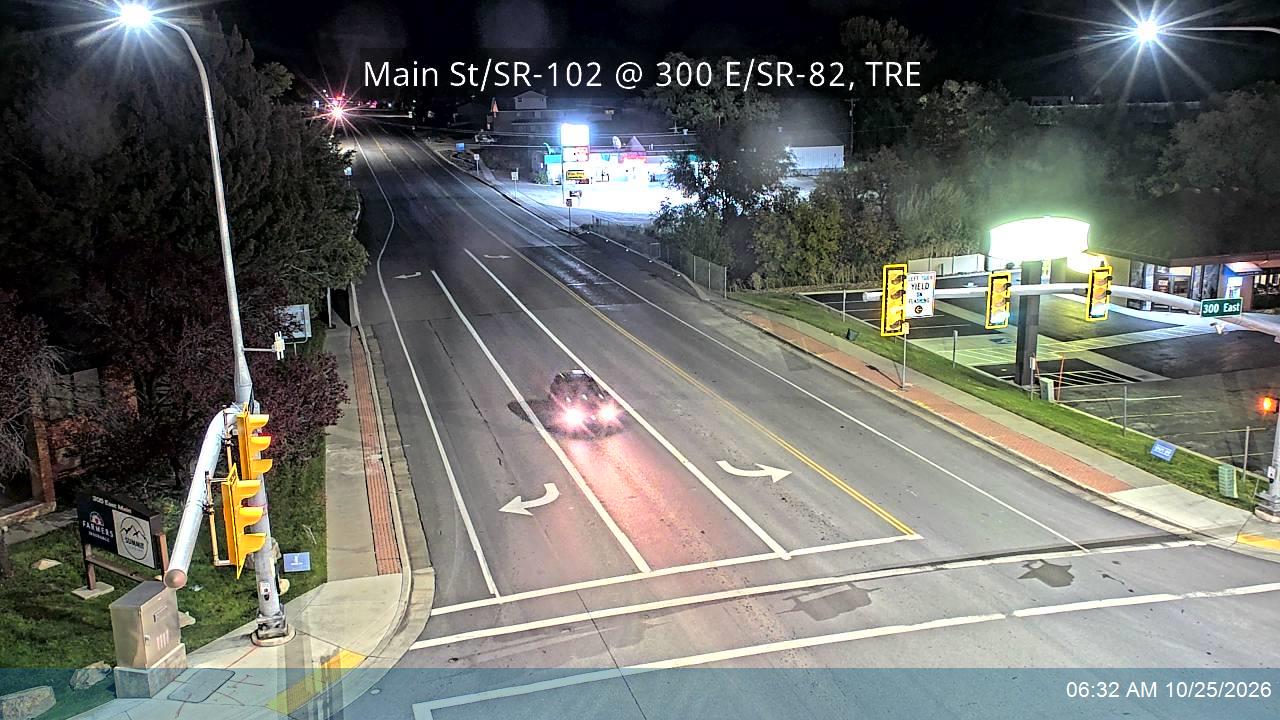 Main St / SR-102 @ 300 E / SR-82, TRE
