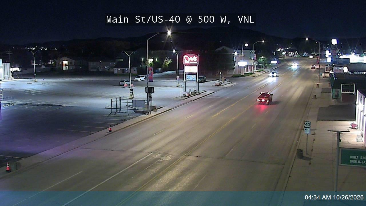 Main St / US-40 @ 500 W / SR-121, VNL
