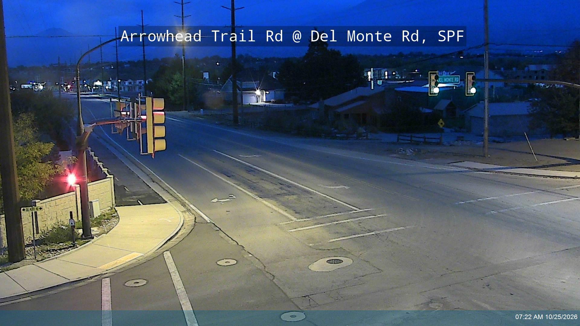 Arrowhead Trail Rd / SR-164 @ Del Monte Rd, SPF