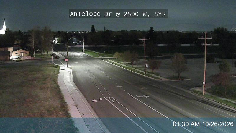 Antelope Dr / 1700 S / SR-127 @ 2500 W, SYR