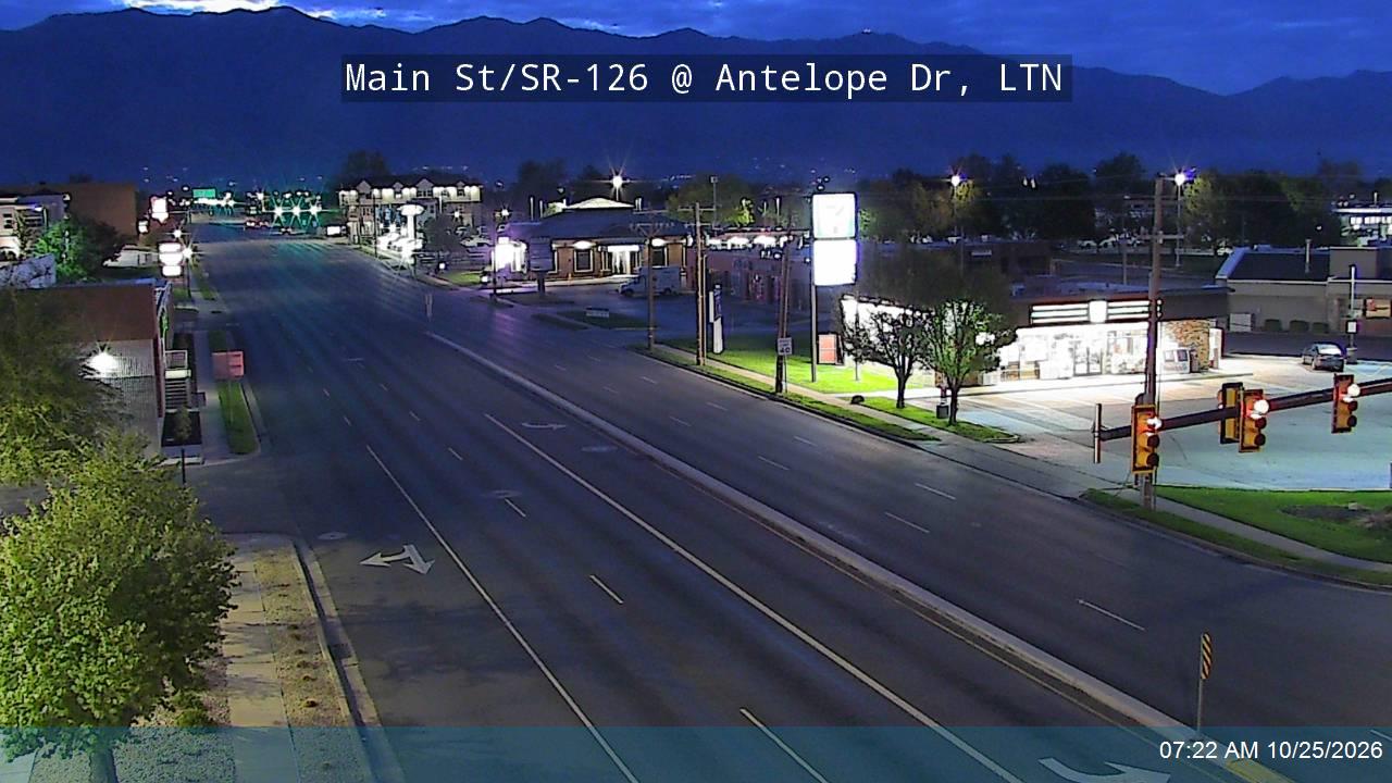 Main St / SR-126 @ Antelope Dr / SR-108, LTN