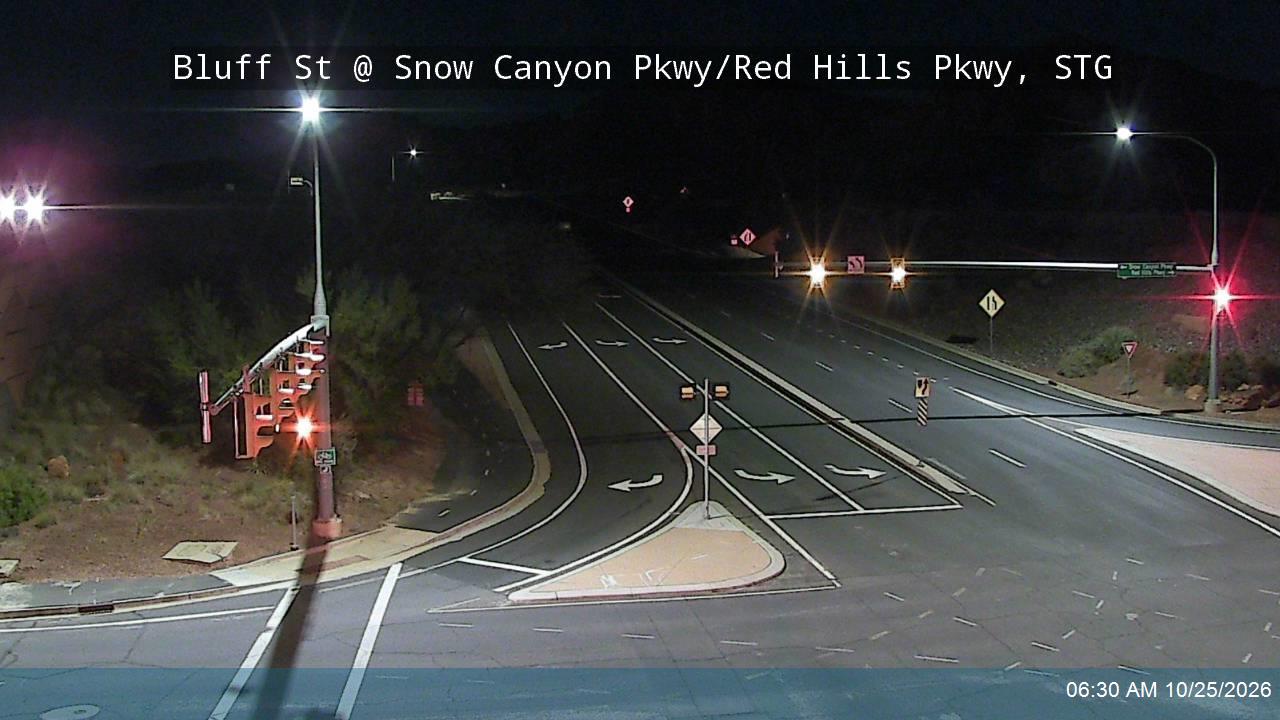 Bluff St / SR-18 @ Snow Canyon Pkwy / Red Hills Pkwy, STG