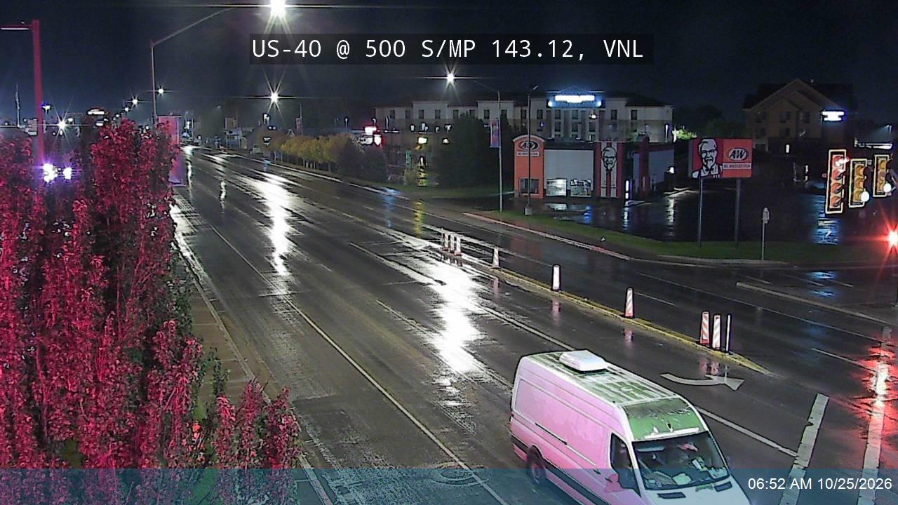 US-40 @ 500 S / MP 143.12, VNL