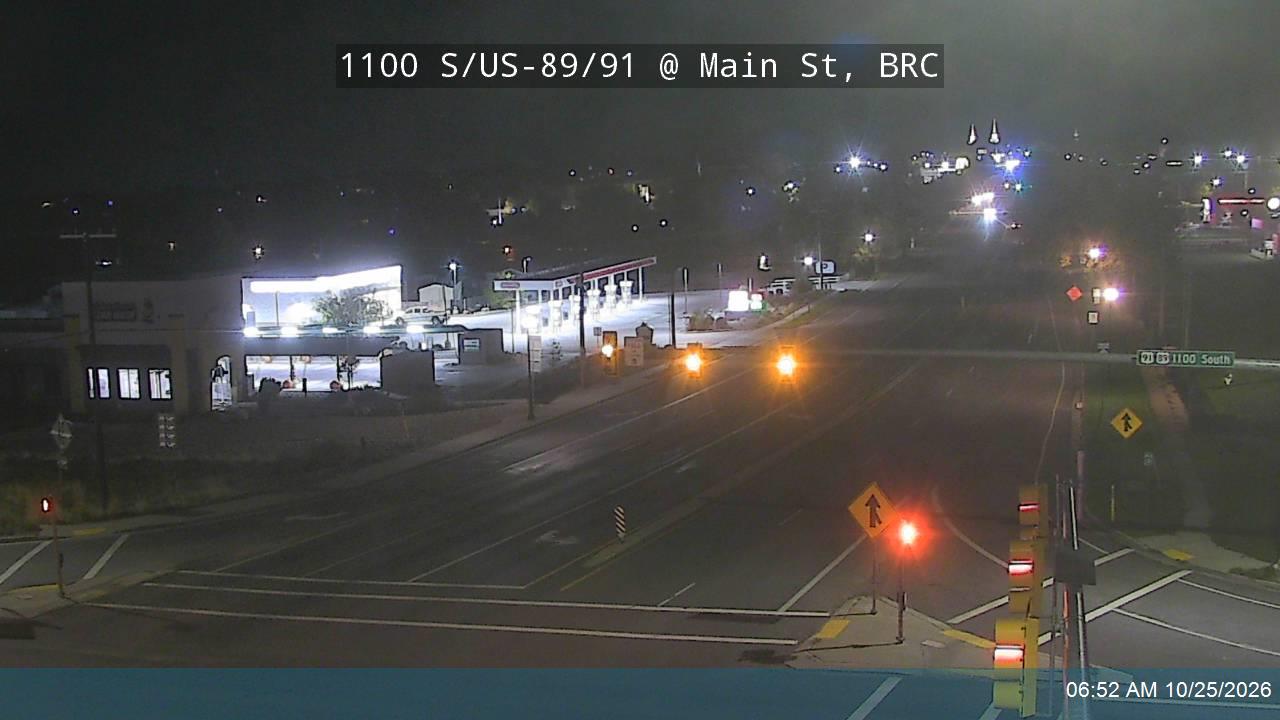 1100 S / US-89/91 @ Main St / US-89 / SR-13, BRC