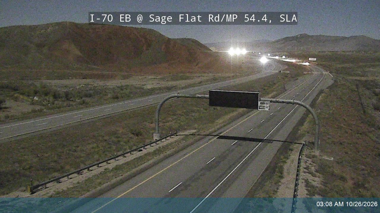 I-70 EB @ Sage Flat Rd / MP 54.4, SLA
