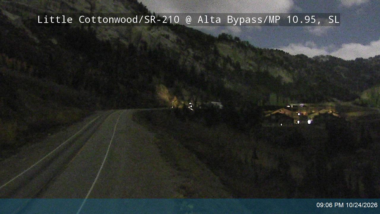 Little Cottonwood Rd / SR-210 EB @ Alta Bypass / MP 10.95, SL