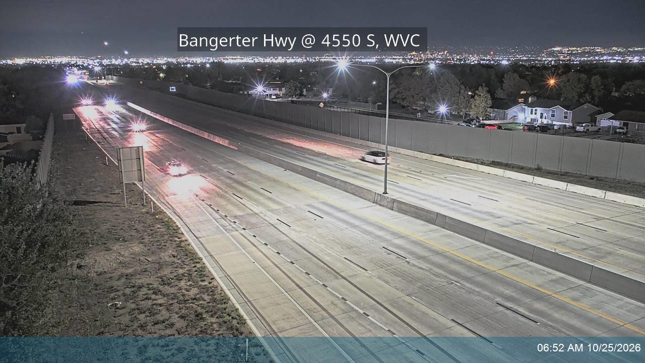 Bangerter Hwy / SR-154 SB @ MP 16.98, WVC