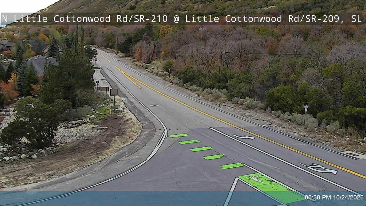 North Little Cottonwood Rd / Little Cottonwood Canyon Rd / SR-210 @ Little Cottonwood Rd / SR-209, SL