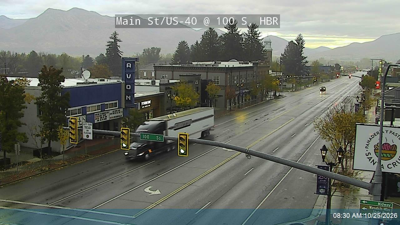Main St / US-40 @ 100 S / MP 17, HBR
