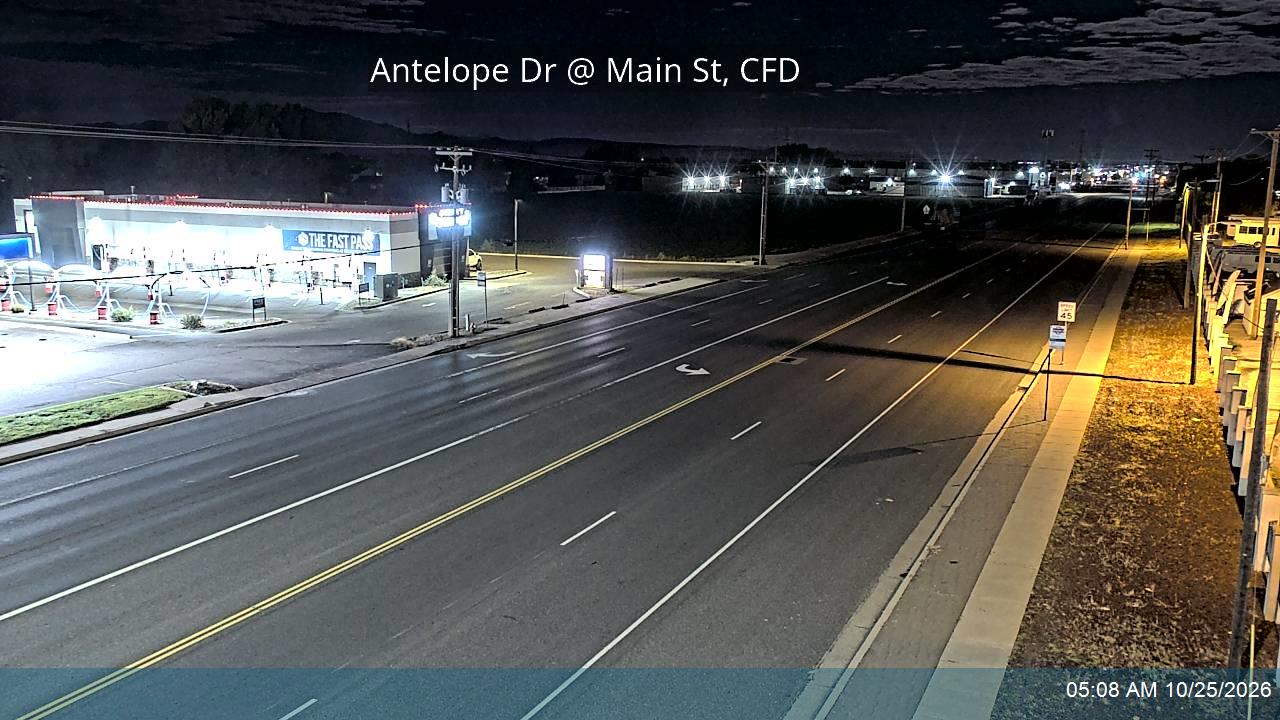 Antelope Dr / 1700 S / SR-108 @ Main St, CFD