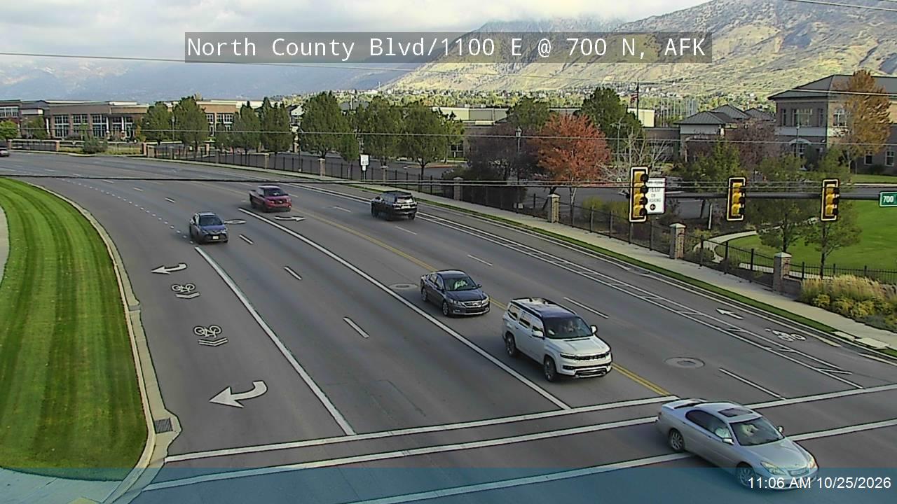 North County Blvd / 1100 E / SR-129 @ 700 N, AFK