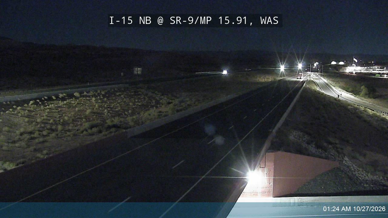 I-15 NB @ State St / SR-9 / MP 15.91, WAS