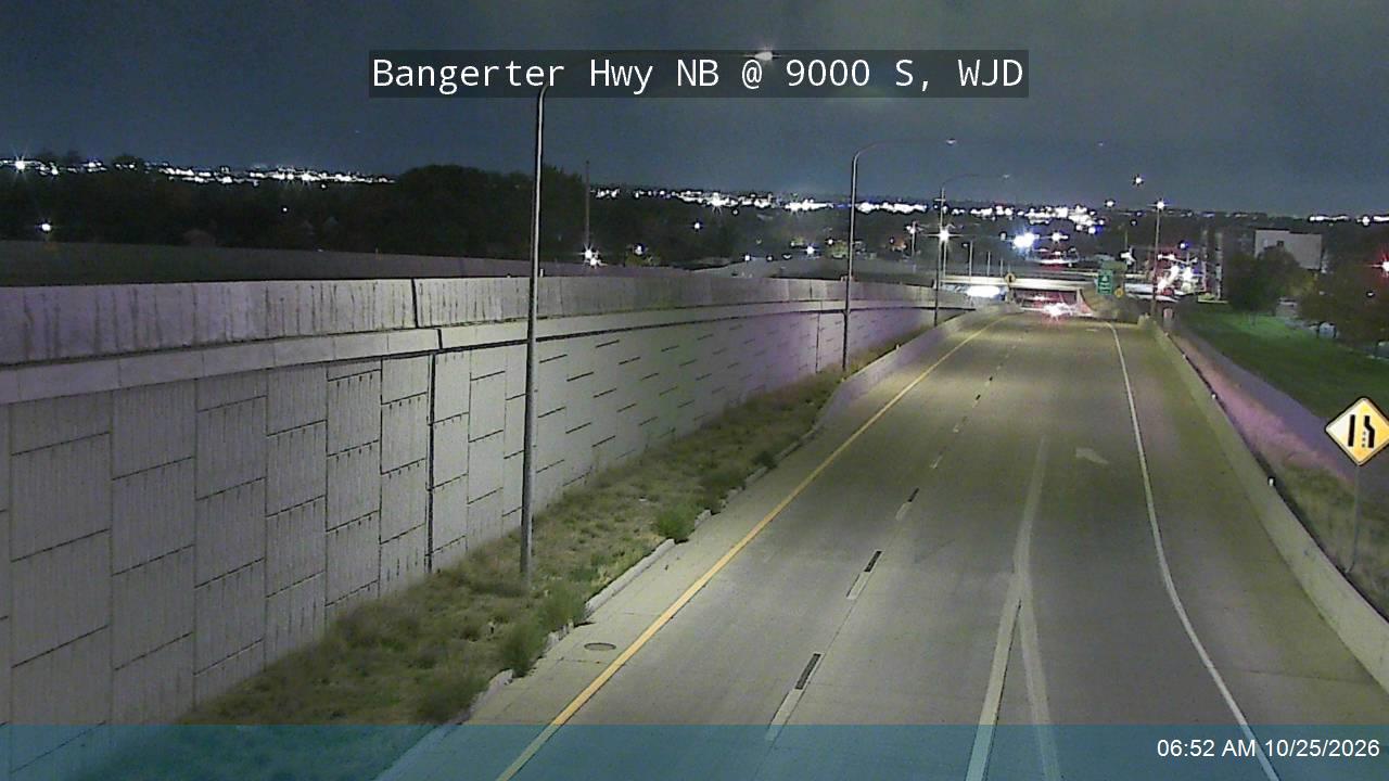 Bangerter Hwy / SR-154 NB @ 9000 S / SR-209, WJD