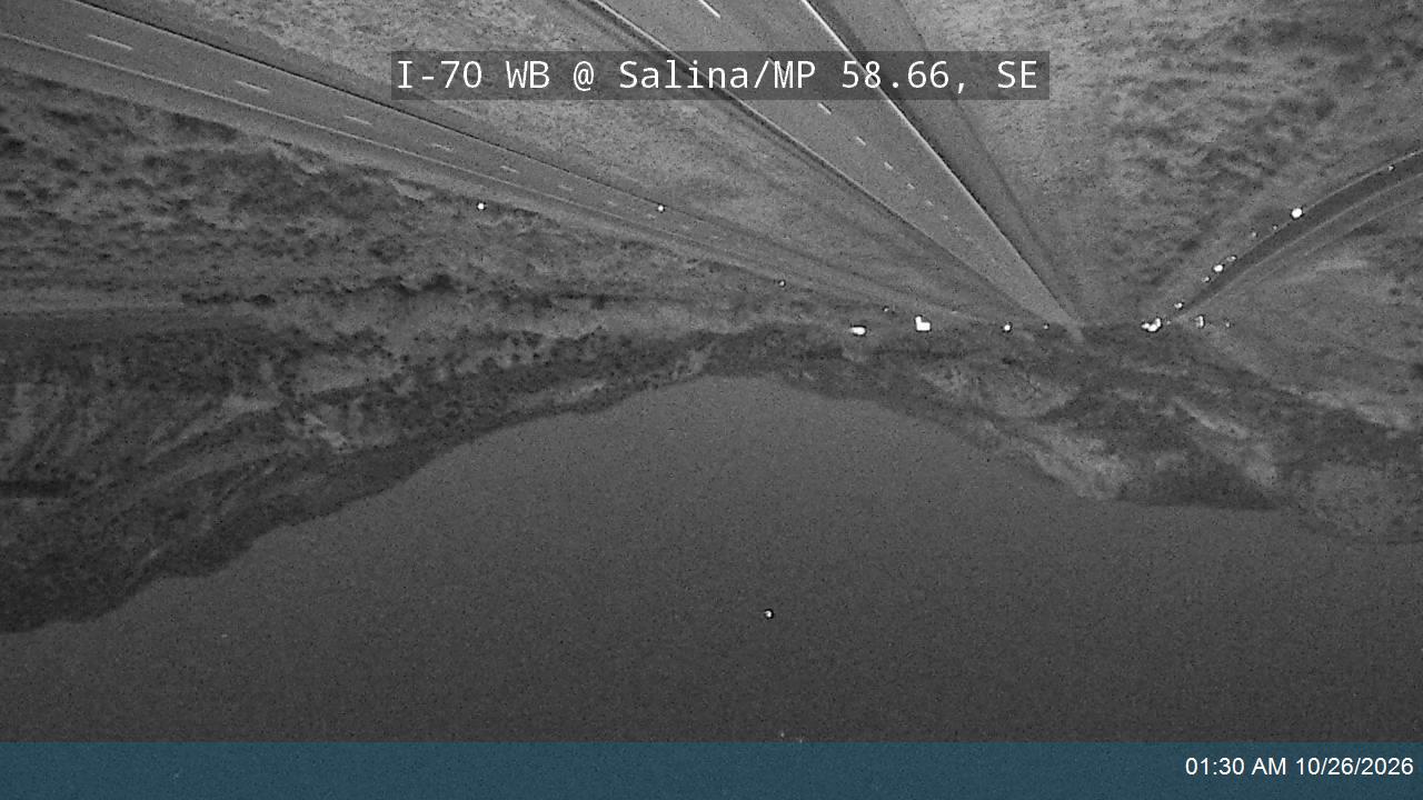 I-70 WB @ Salina VMS / MP 58.66, SE