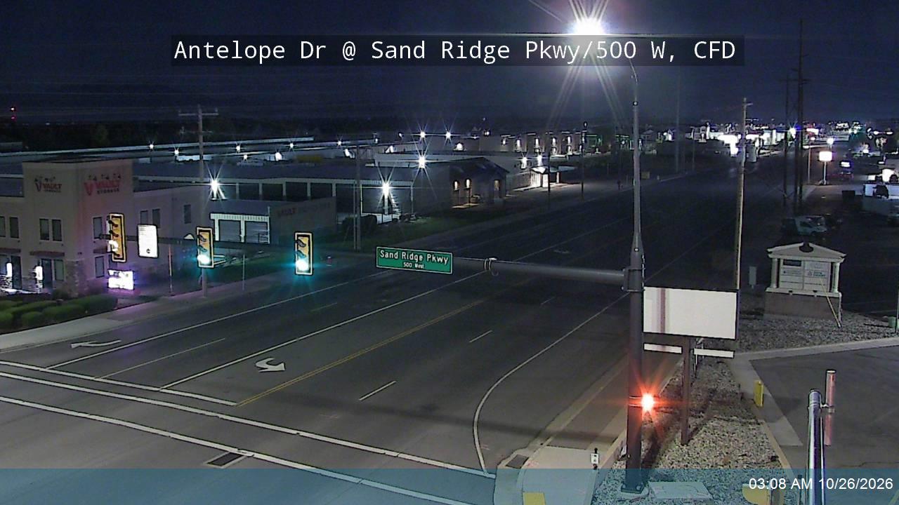 Antelope Dr / 1700 S / SR-108 @ Sand Ridge Pkwy / 500 W, CFD