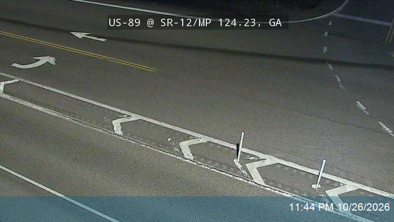 US-89 @ SR-12 / Milepost 124.23, GA