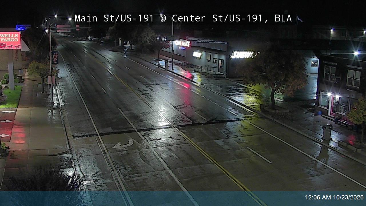 Main St / US-191 @ Center St / US-191, BLA