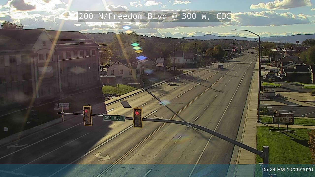 200 N / Freedom Blvd / SR-56 @ 300 W, CDC