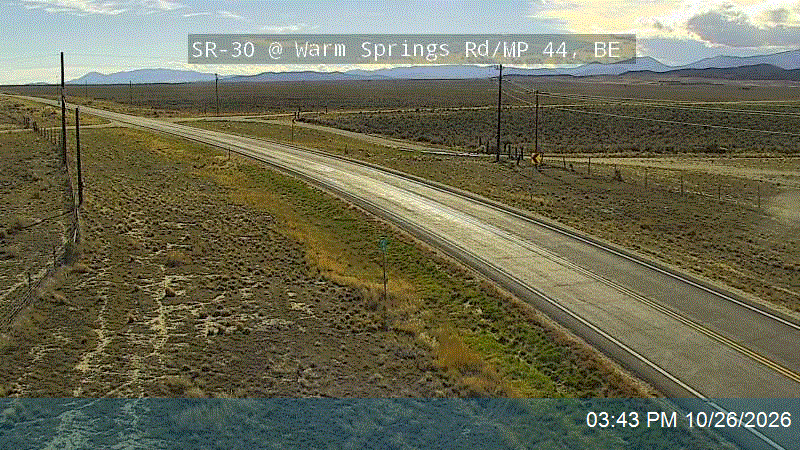 SR-30 @ Warm Springs Rd / MP 44, BE