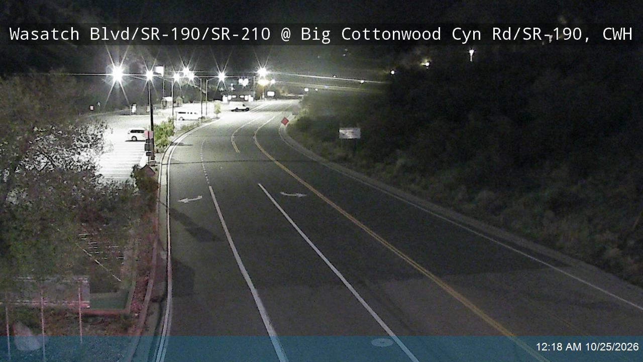 Wasatch Blvd / SR-190/SR-210 @ Big Cottonwood Canyon Rd / Fort Union Blvd / SR-190, CWH