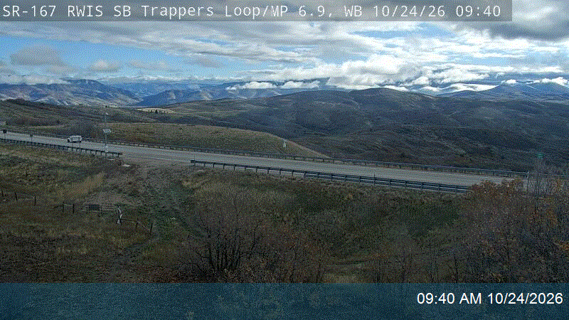 SR-167 / Trappers Loop RWIS SB @ SR-226 / Snow Basin Rd / MP 6.92, WB