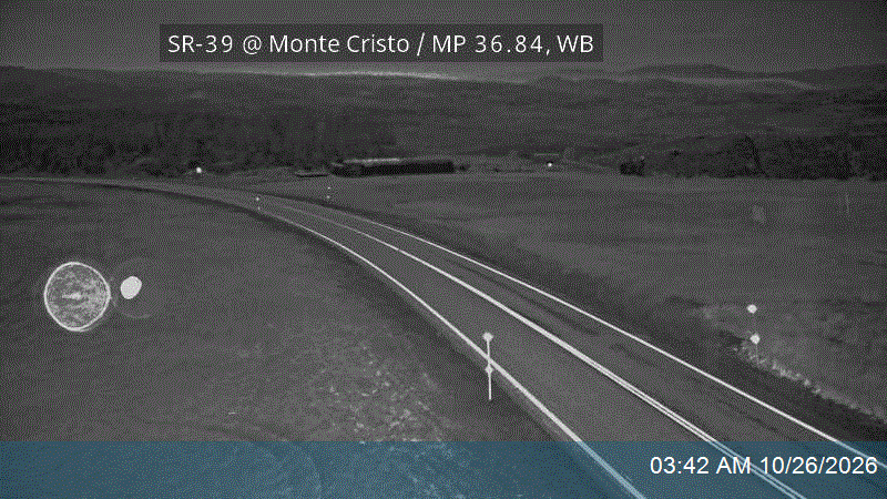 SR-39 @ Monte Cristo / MP 36.84, WB