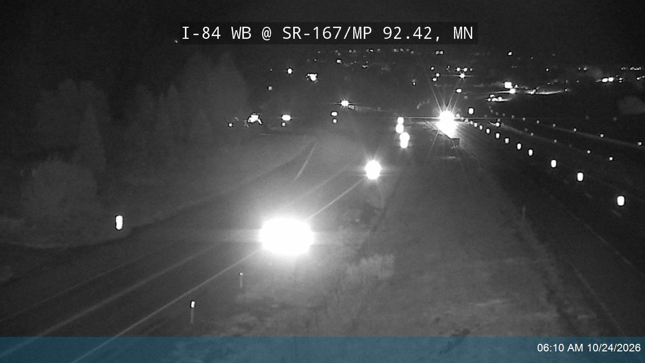 I-84 WB @ SR-167 / MP 92.42, MN