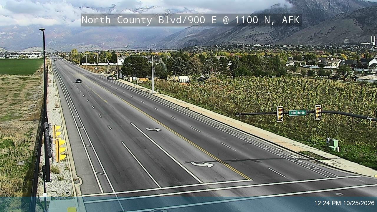 North County Blvd / 900 E / SR-129 @ 1100 N, AFK