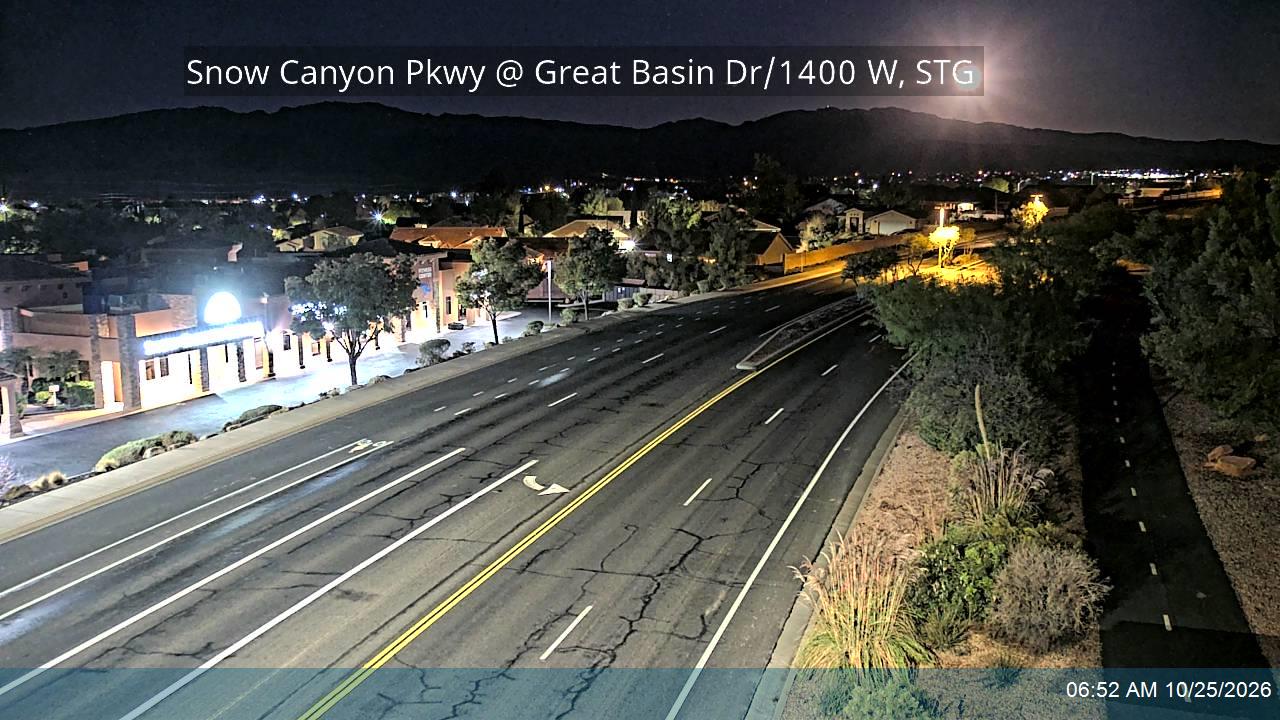 Snow Canyon Pkwy @ Great Basin Dr / 1400 W, STG