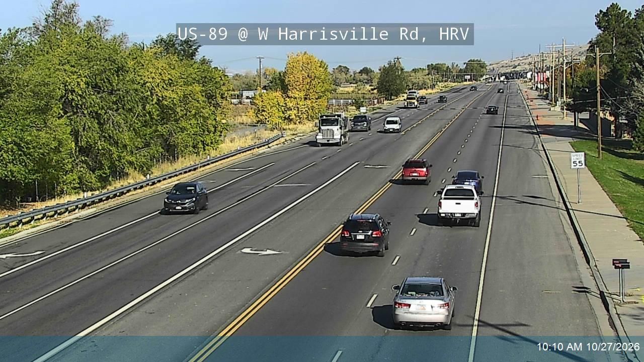 Harrisville US-89 Traffic Webcams – Utah Road Conditions