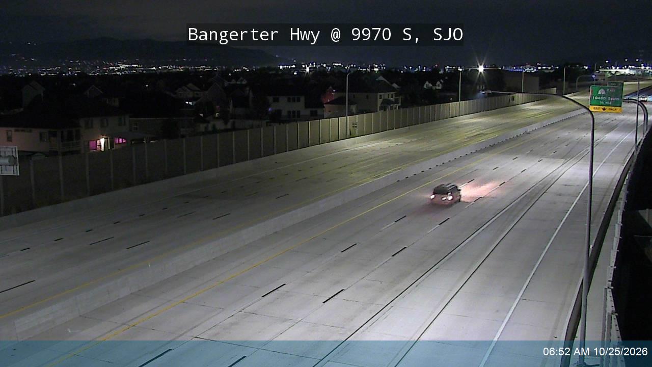 Bangerter Hwy / SR-154 @ 9970 S / MP 9.97, SJO