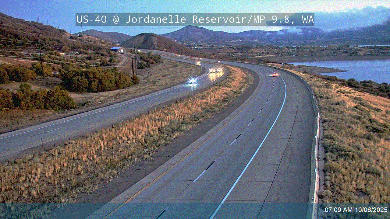 US-40 @ Jordanelle Reservoir/ MP 9.8, WA