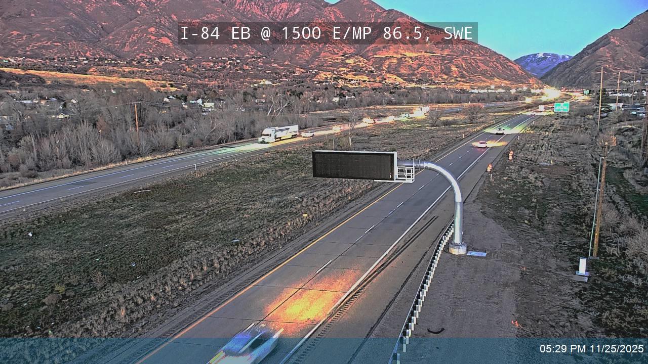 I-84 / Weber Canyon EB @ MP 86.68, SWE