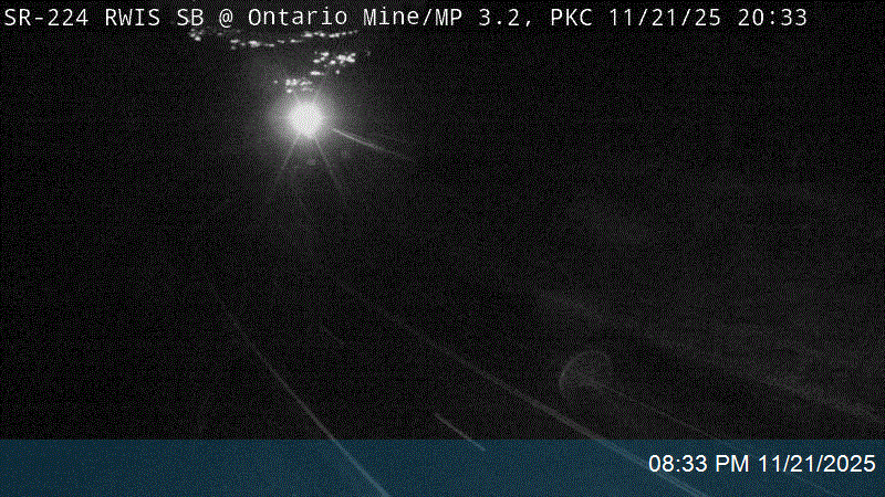 Marsac Ave RWIS SB @ Ontario Mine/ MP 3.22, PKC