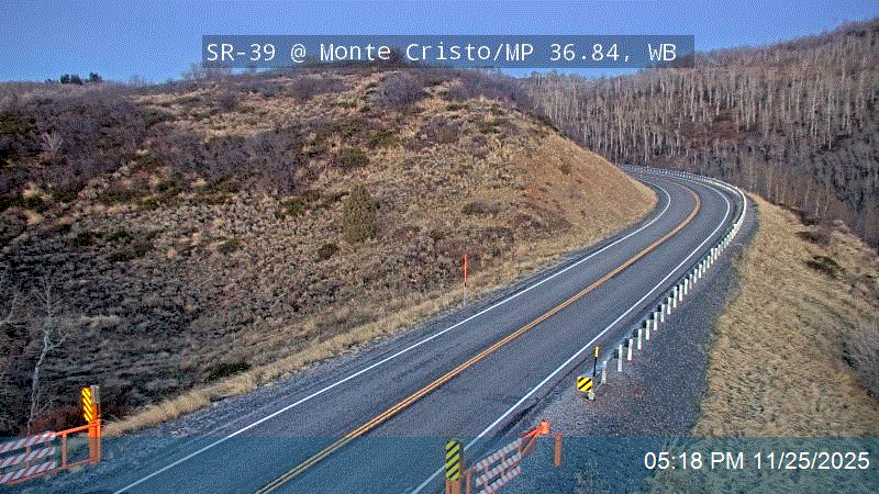 SR-39 @ Monte Cristo / MP 36.84, WB